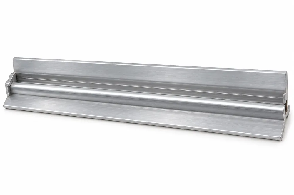 Aluminum sliding door track profile
